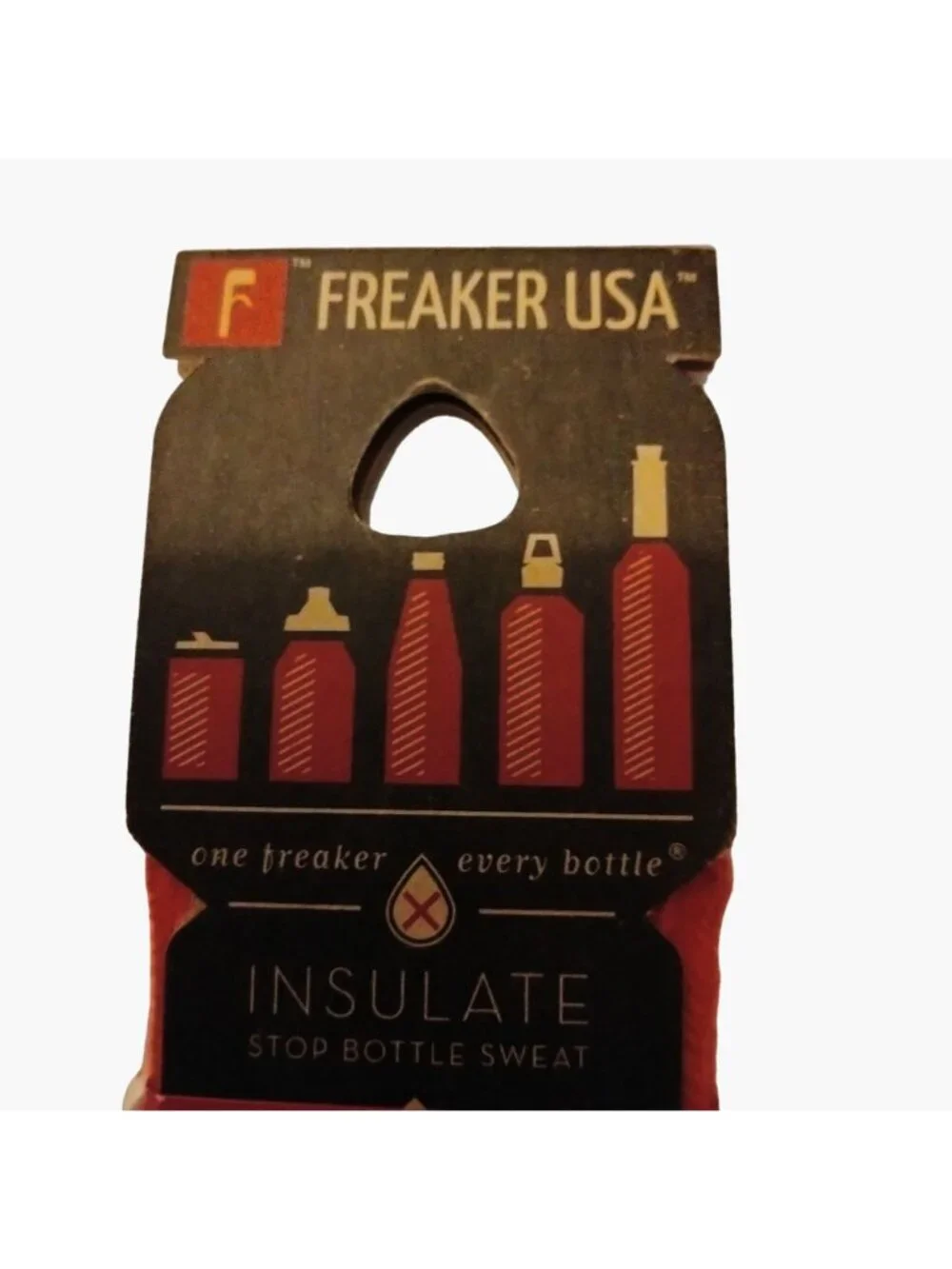 Freaker Bottle Insulator Alpha Kale USA Freak Weightlifter